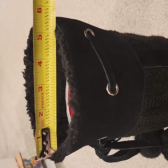 Vintage colin stuart sweater wedge boot size 8 - Picture 6 of 8